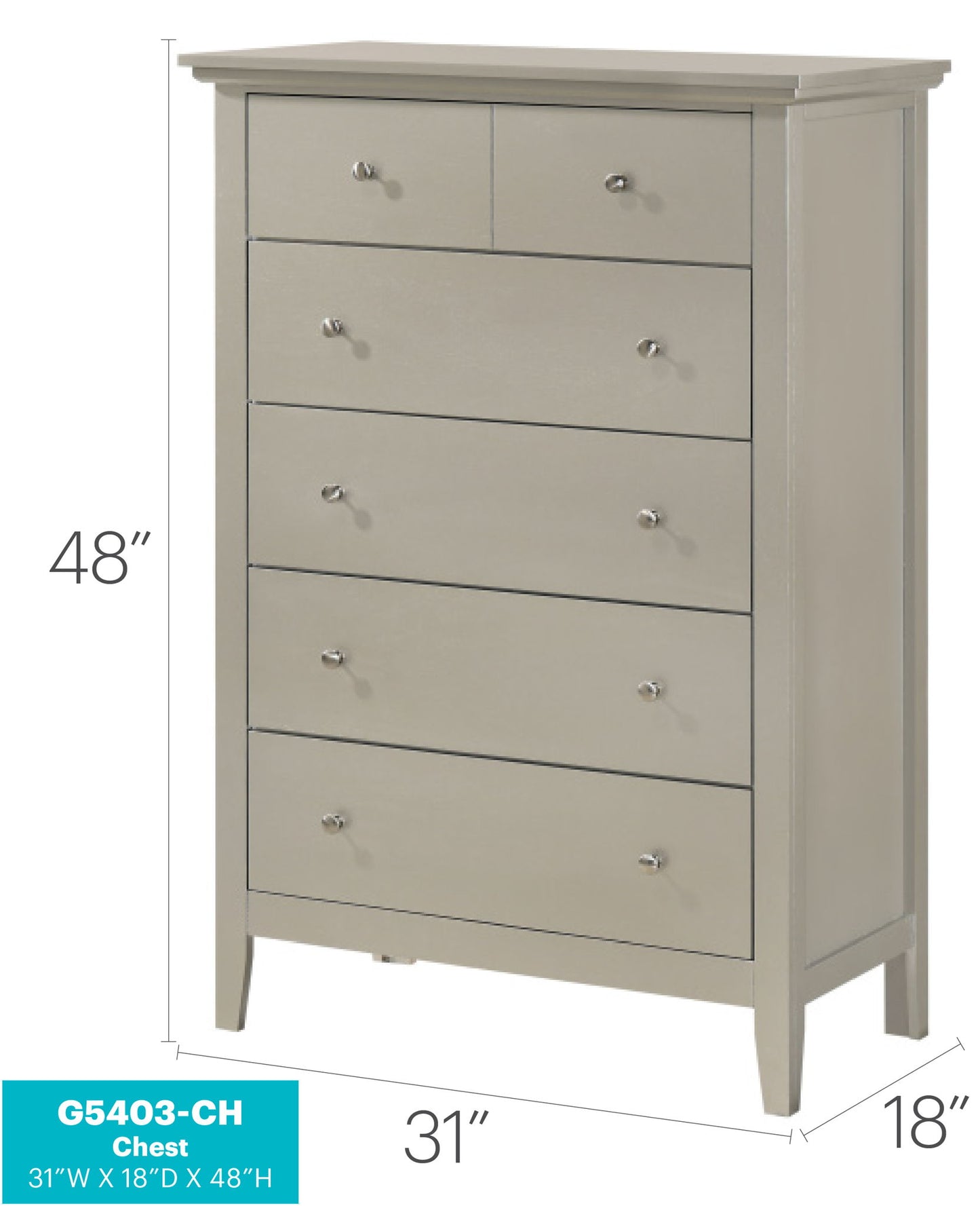 Glory Furniture - Hammond - Chest