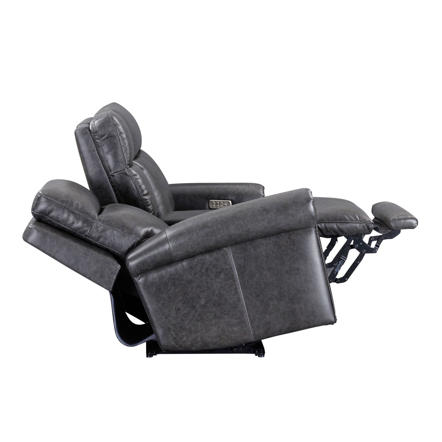Alexander - Power Reclining Loveseat With Console, Power Headrest & Lumbar