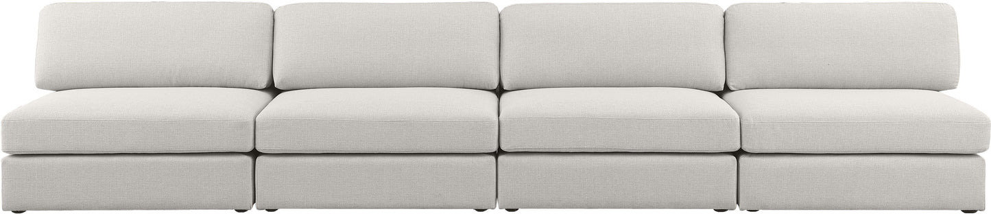 Beckham - Modular 4 Seats Armless Sofa