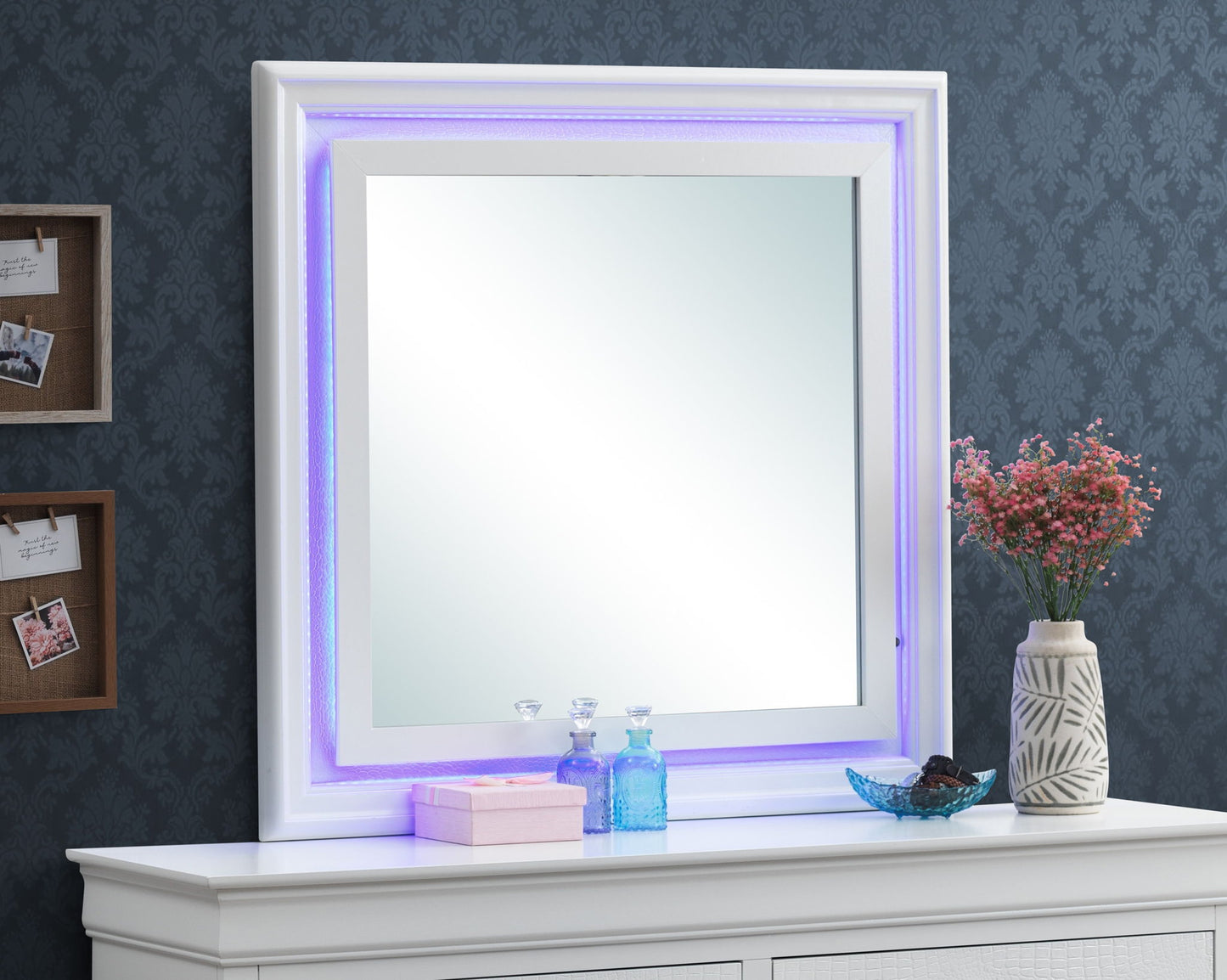 Glory Furniture - Lorana - Mirror With LED