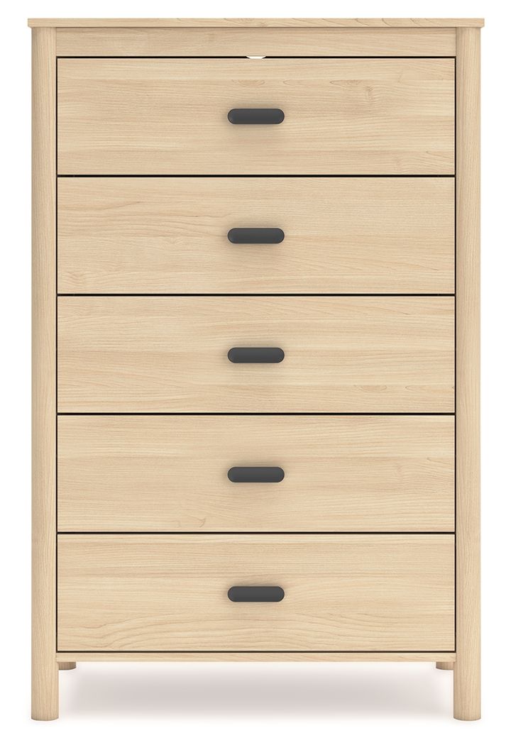 Cabinella - Tan - Five Drawer Chest