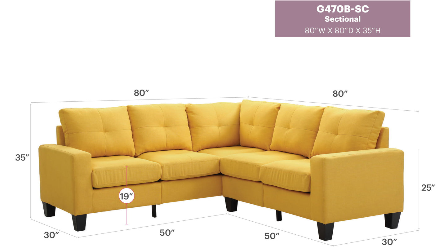 Glory Furniture - Newbury - Sectional