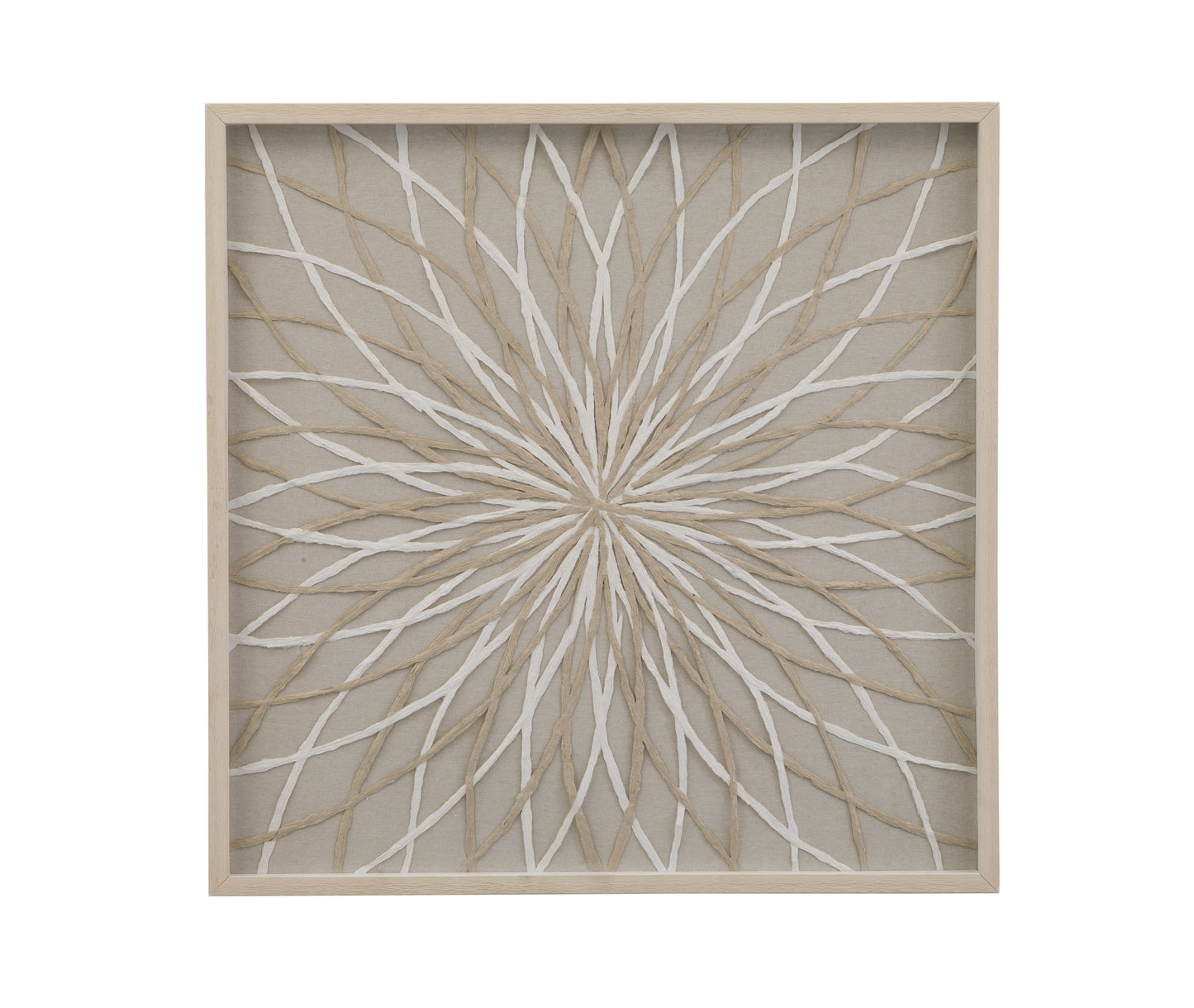Bengaline Canvas Art - Beige