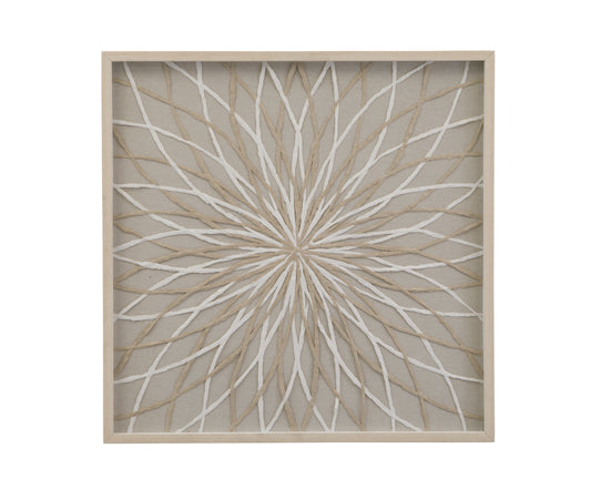 Bengaline Canvas Art - Beige