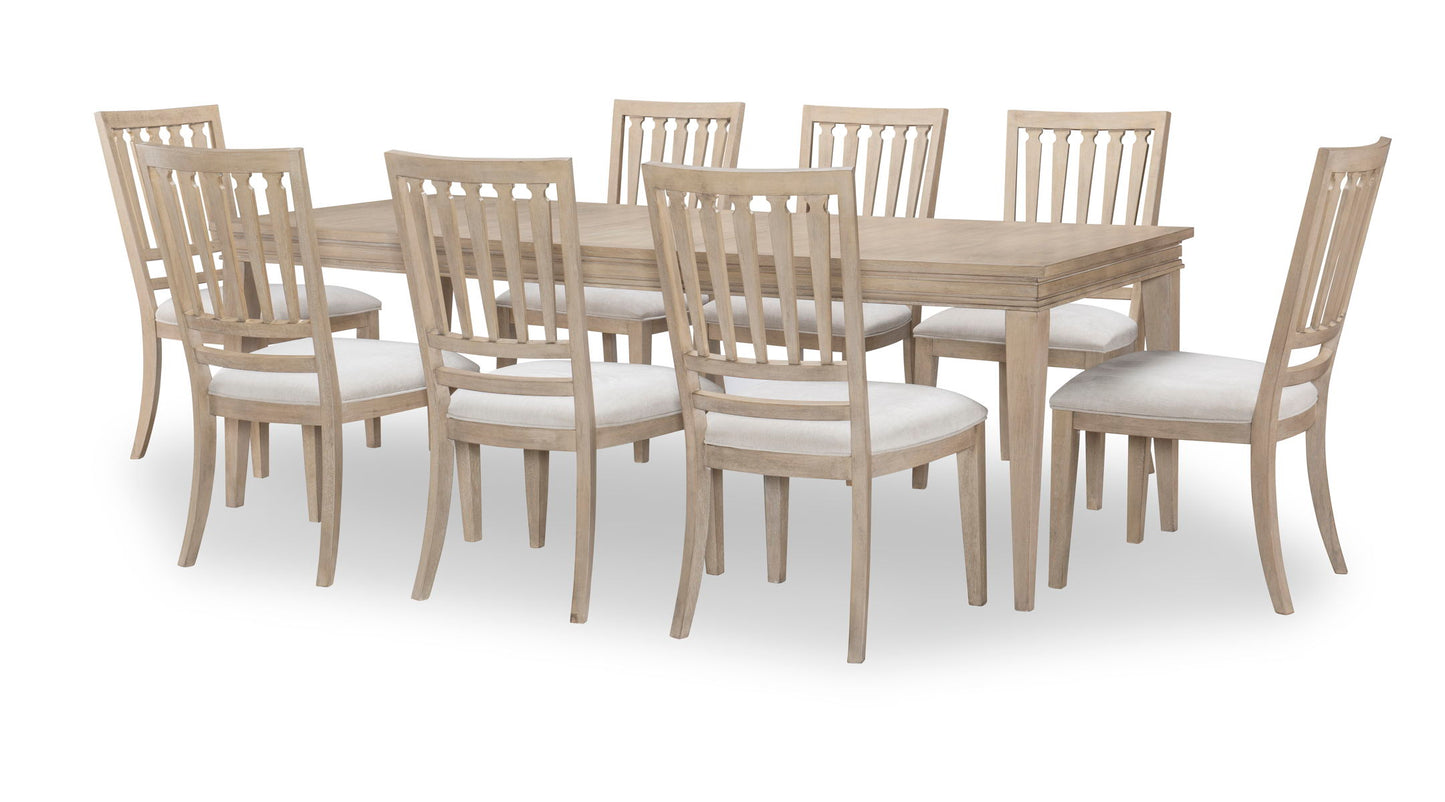 Edgewater - Slat Back Side Chair (Set of 2) - Light Brown