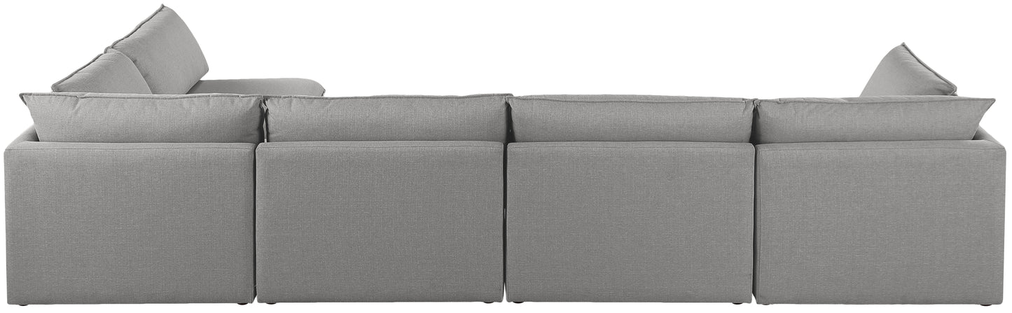 Mackenzie - Modular Sectional 5 Piece - Gray