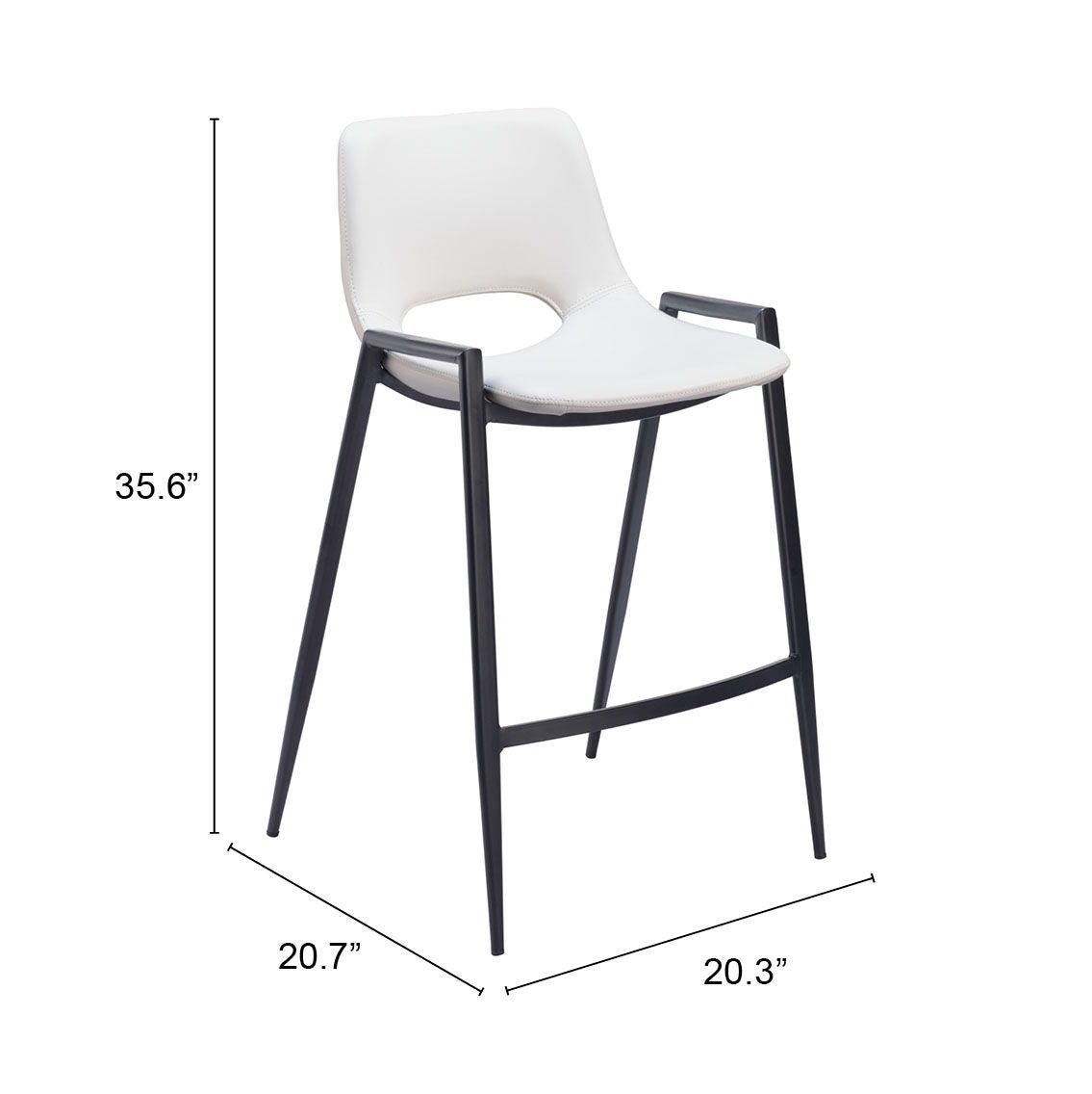 Desi - Counter Chair (Set of 2)