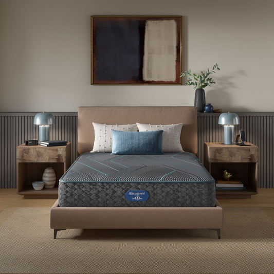 Beautyrest - Level Two Hybrid Plush Mattress