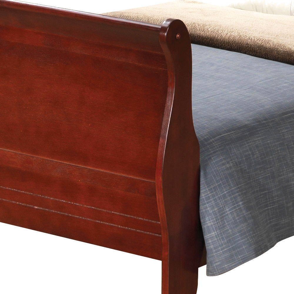 Glory Furniture - Louis Phillipe - Sleigh Bed
