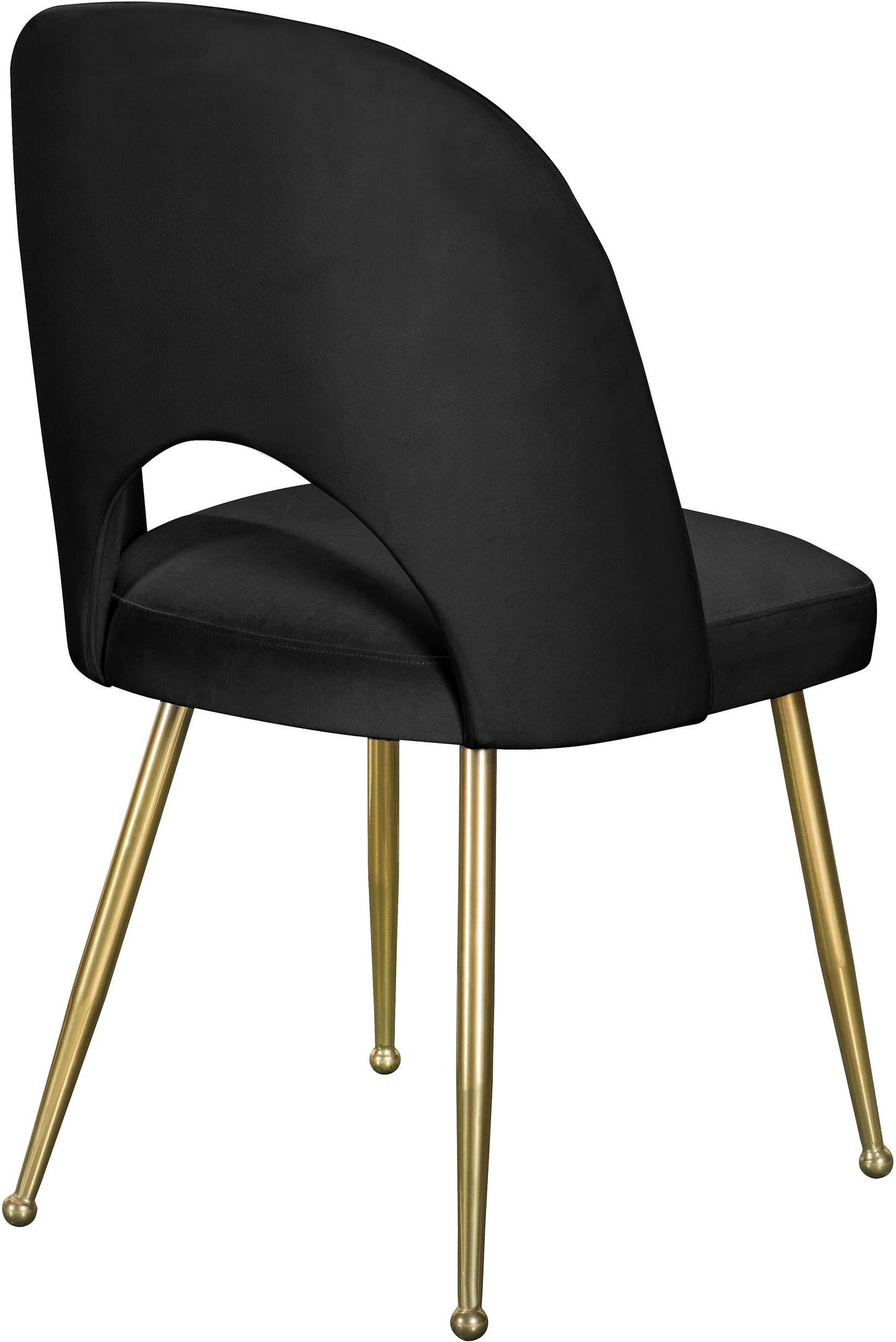 Logan - Dining Chair (Set of 2) - Gold Legs