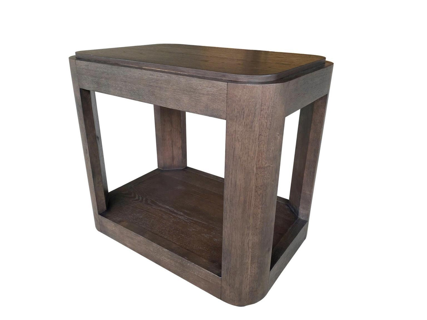 Lancia - Chairside Table - Charred Oak