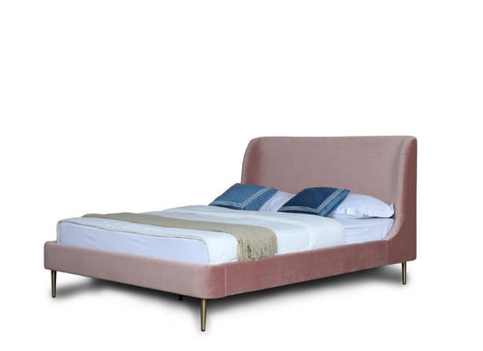 Heather Full-Size Bed in Blush
