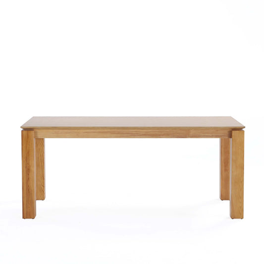 Rockaway Modern 70.86 Solid Wood Dining Table in Nature