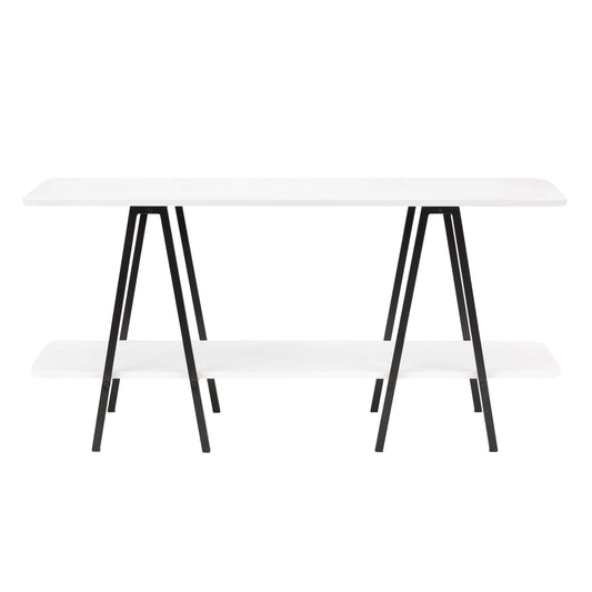 Modern Celine 47.24" Sideboard with 2 Shelves in White
