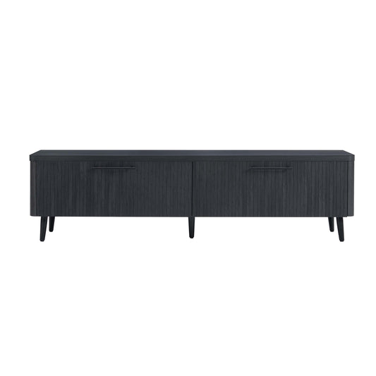 Mid Century- Modern Jodie 68.9" TV Stand in Charcoal Grey